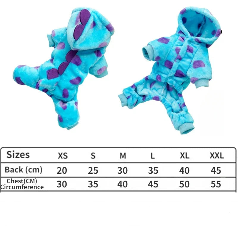 Traje de monstruo para tu mascota